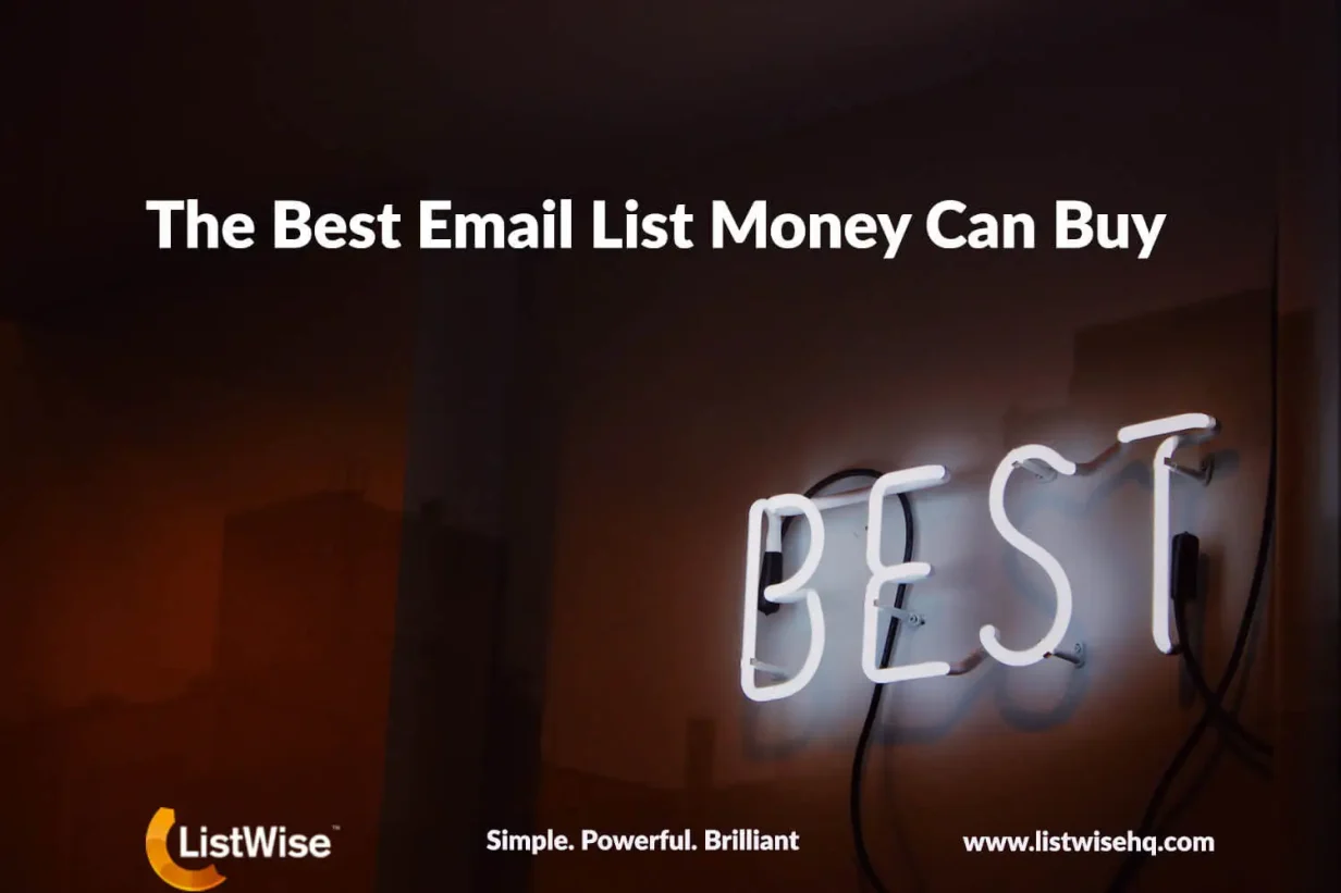 The Best Email List Money Can Buy
