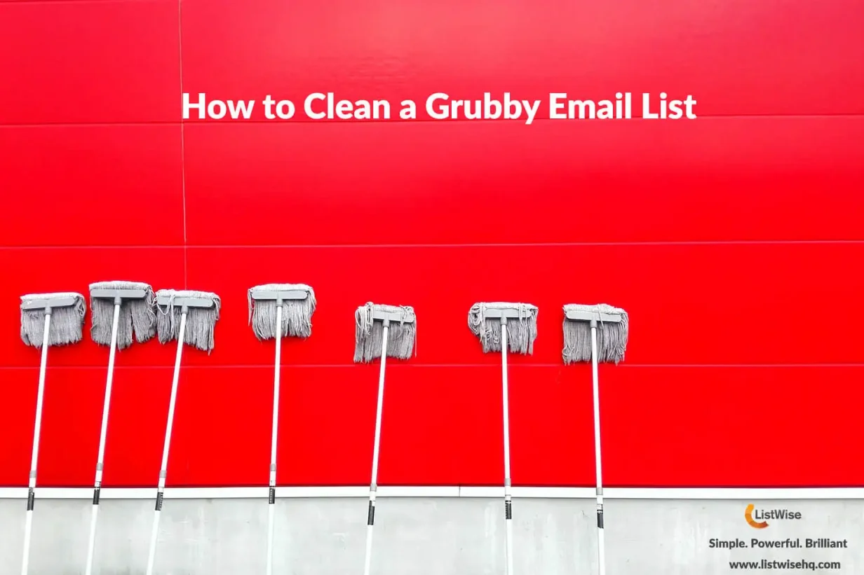How to Clean a Grubby Email List