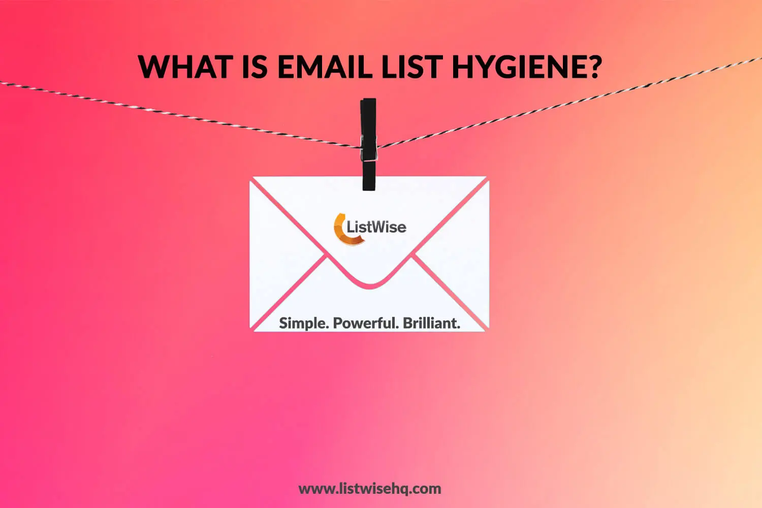 What is Email List Hygiene listwise